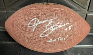 Delfini Devone Bess - browns - Hawaii firmato NFL Wilson football - Foto 1 di 3