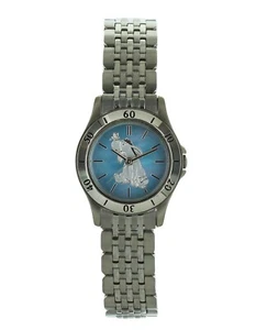 Ladies cute DISNEY collectible Eeyore watch Silver tone MU0202 - Picture 1 of 4