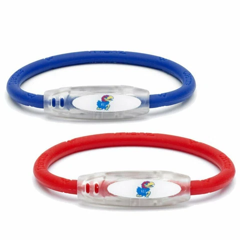 Trion:Z Active Magnetic Bracelet / Wristband - NCAA - Kansas Jayhawks Cover