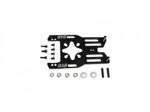 Aluminium Motor Mount Matte Black - Kraken 580 : H1215-S - Picture 1 of 1
