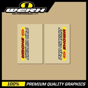 SHOWA PRO CIRCUIT EVO-MX FACTORY REPLICA UPPER FORK DECALS - CLEAR - Picture 1 of 1