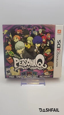 Persona Q Shadow of the Labyrinth  + Tarot Cards (Nintendo 3DS, 2019) - Complete - Image 1 of 4