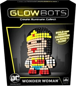 Goliath DC Comics Wonder Woman Glowbots Figura Construible Construir y Brillar NUEVO - Imagen 1 de 2