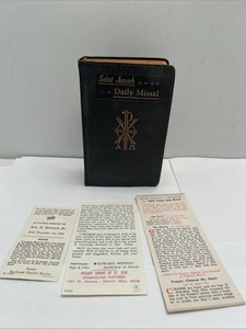 Saint Joseph Daily Missal  1961  COMPLETELY REVISED  Catholic Book Publishing - Picture 1 of 18