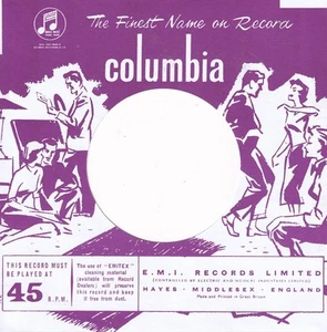Columbia BigBoppa Reproduction Company Record Sleeves (20 Pack) - Picture 1 of 2