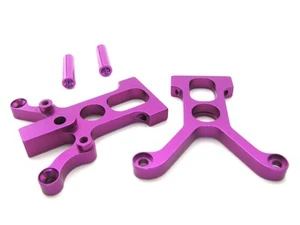 102025 lila Aluminium Center Diff Halterung + Pfosten für Maßstab 1/10 RC Auto - Bild 1 von 1