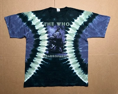 Vintage 2003 Liquid Blue Men’s XL The Who Quadrophenia Tour T-Shirt Tie-Dye - Image 1 of 4