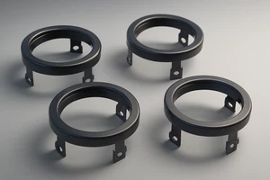 4x ORIGINAL BMW elemento de desacoplamiento inyector 1er 3er 5er 6er 7er X5 13537564751 - Imagen 1 de 3