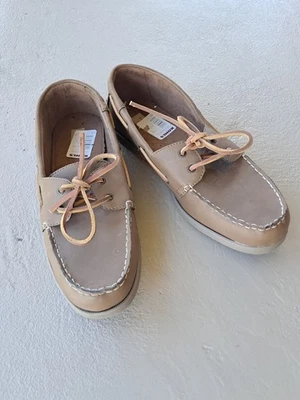 Sonoma  Mens Med Brown  Boat Shoes Size 10 M  - Image 1 of 4