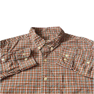 Fossil Shirt Mens Sz M Multi-check Button Down Long Sleeve Casual Extra Buttons - Image 1 of 4