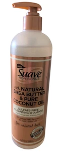 Suave Professionals Sulfate-Free Cleansing Shampoo 16.5 FL OZ Shea Butter - Picture 1 of 3