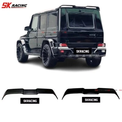 Fit For Mercedes Benz W463 G63 G65 G500 G550 Carbon Fiber Rear Roof Spoiler Wing - Image 1 of 4