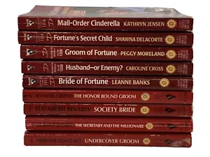 Fortune's Children Grooms (Complete) & Brides Lot of 9 Paperback Romance Books - Foto 1 di 24