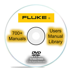 700+ Fluke Service, Instruction, Operation, Repair, Users Manuals PDF CD DVD I34