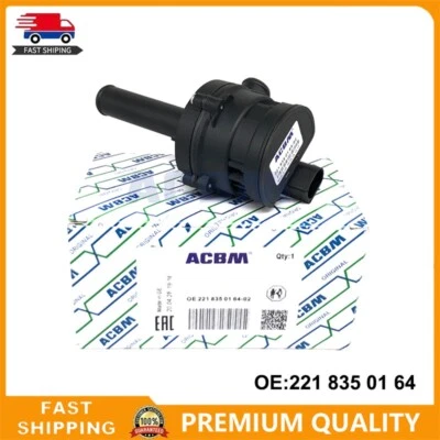 Bomba de agua auxiliar para Mercedes-Benz CL550 CL600 2007-14 S350 S550 07-13 S65 Foto 1 de 4