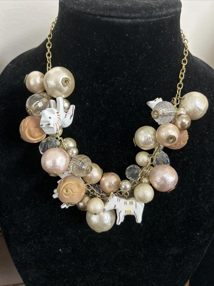 Collar de safari de animales Lenora para dama  Foto 1 de 4