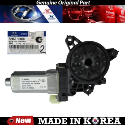 Motor de ventana eléctrica delantero izquierdo genuino 2007-2010 para Kia Rondo, 82450-1D000 Foto 1 de 4