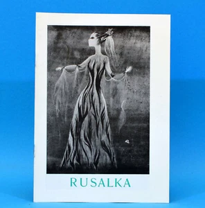 Teatro Lipsia | DDR | Rusalka di Antonin Dvorak 1969 programma - Foto 1 di 1