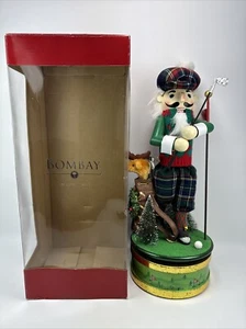 Bombay Company 2007 Christmas Golfer Wooden Musical Nutcracker 18” Item# 4345567 - Picture 1 of 12