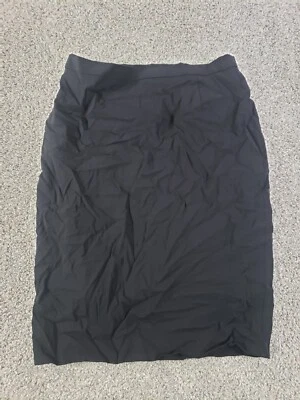 Falda lápiz mujer Escada 42 negra mezcla de lana spandex forrada Foto 1 de 4