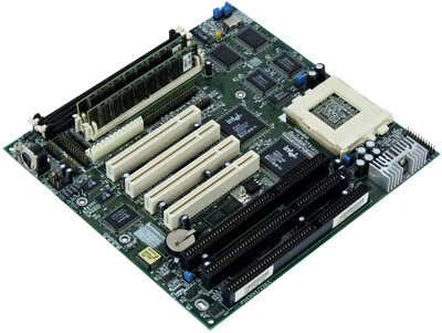 Mainboards QDI P5i430vx/230lc Socket 7 Simm PCI Isa At - Image 1 of 2