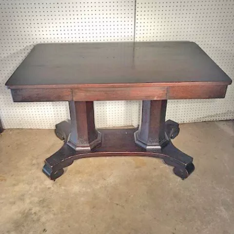 Mahogany Library Table Cover