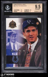 Peyton Manning BGS 9.5: 1998 Pinnacle Mint PRO Rookie Year Card POP 3 - Picture 1 of 3