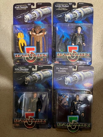 Babylon 5 Exclusive Premier Action Figures Lot of 8 Cover