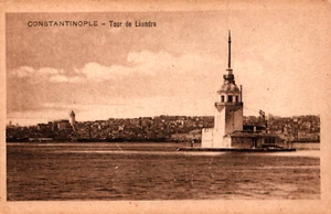 Turquía Constantinopla Tour de Leandre Estambul Torre de la Doncella Postal 09.91 - Imagen 1 de 2