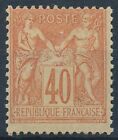 [BIN21044] France 1881 bon timbre MH très fin val 190$