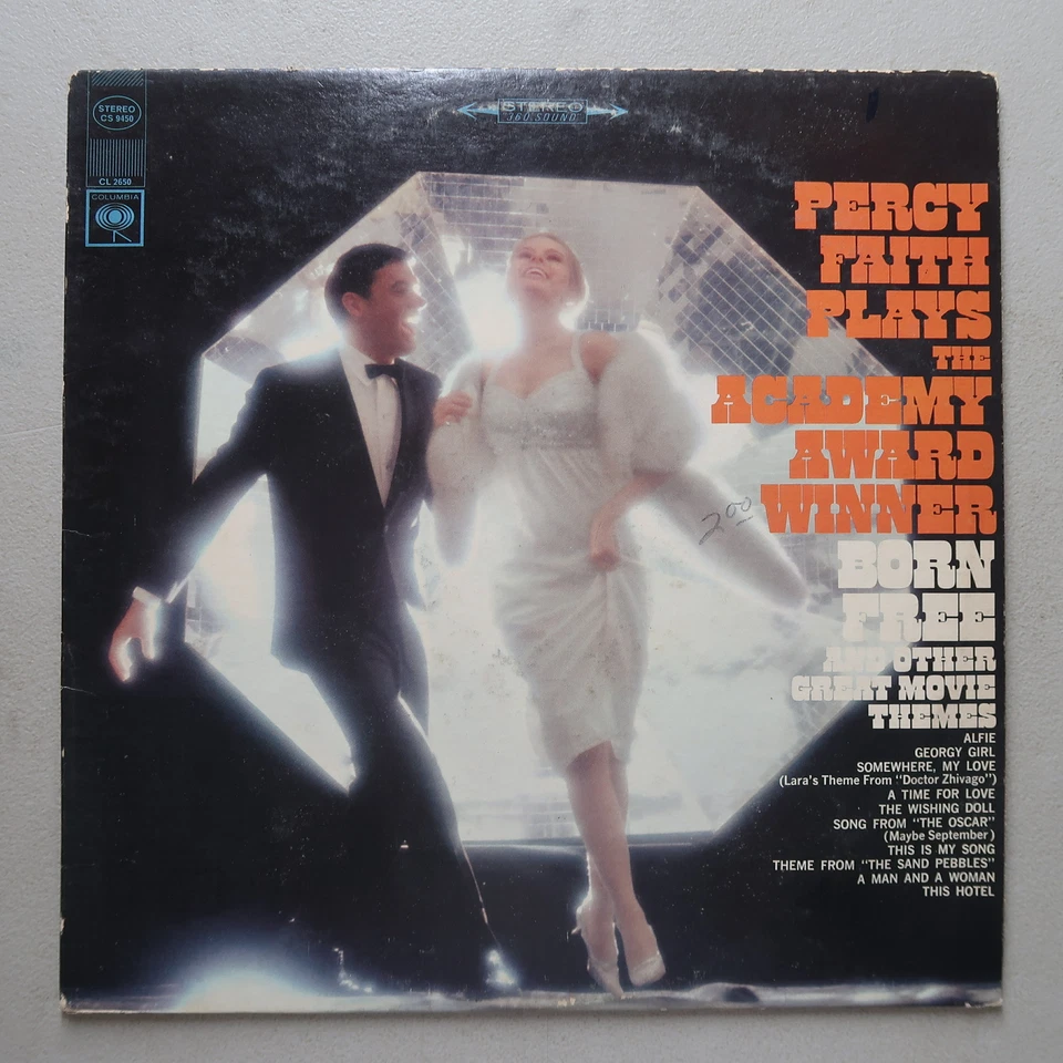 Percy Faith plays the Academy Award Winner Born Free Vinyl LP Columbia VG 65 Foto 1 de 4
