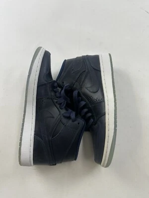 Nike Air Jordan 1 Retro Mid Nouveau Space Blue Gum 629151-401 Mens Size 8.5 - Image 1 of 4