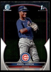 2023 Bowman Chrome Prospects Angel Cepeda G102 #BCP-205