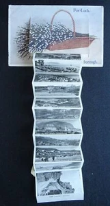 Yorkshire SCARBOROUGH Novelty Pull-Out FOR LUCK c1930s Postcard - Picture 1 of 9