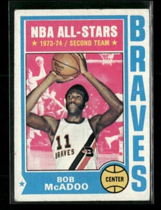 Bob McAdoo 1974-75 Topps #80 - Imagen 1 de 2