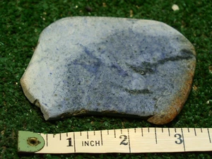 DUMORTIERITE SLAB 75 Grams Cab Rough - Picture 1 of 2