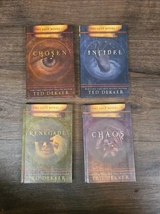 Lot x4 HC The Lost Books Series (1-4) by Ted Dekker, Hardcover VCG ~ - Picture 1 of 4