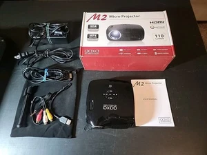 Aaxa M2 LED Micro Projector Bundle Pre-owned VG Condition - Picture 1 of 5
