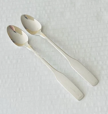 Oneida USA Silverplate 1959 Bennington 2 Infant Feeding Spoons - Image 1 of 4