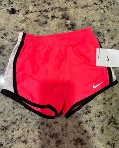 NIKE Dri-Fit Girls Size 5 S Lined Athletic Running Shorts in Racer PINK Color - Picture 1 of 1