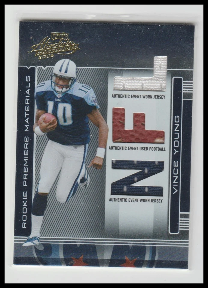 2006 Playoff Absolute Memorabilia #258 Vince Young #/849 - Image 1 of 2