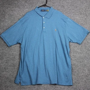 Polo Ralph Lauren Herren Poloshirt 2XLT Blau Classic Fit Golf Freizeit - Bild 1 von 5