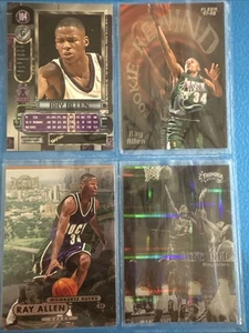 Ray Allen 13 Card Lot Milwaukee Bucks Inserts Fleer Topps Chrome - Picture 1 of 3