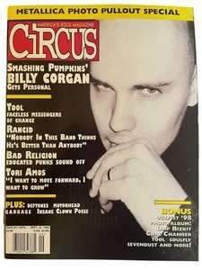 Circus Magazine Sept 1998 Smashing Pumpkins Near Mint Tool Rancid Motörhead - Bild 1 von 5