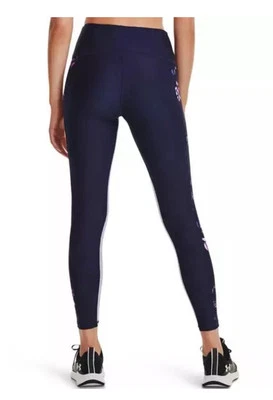 Under Armour Women's HeatGear Purple Ankle Leggings XS - Image 1 of 4