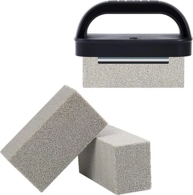 Blackstone Griddle Cleaning Brick Block Heavy Duty 3 Pack with handle, Gray  - Image 1 of 4