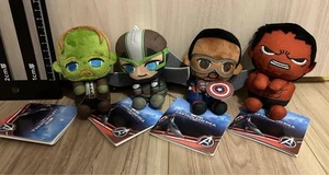 Captain America Brave New World Mascot Plush Doll SEGA Set of 4 10cm & You NEW - Picture 1 of 2