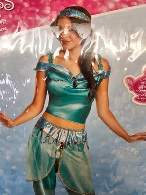 Disney принцесса жасмин костюм, размер для взрослых средний (8-10) 1 - Изображение 1 из 4