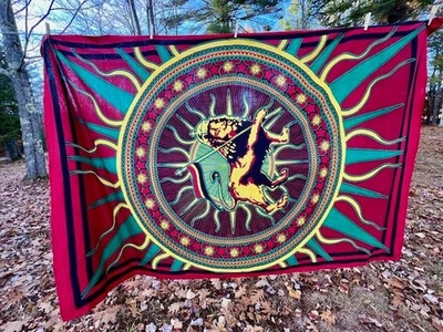 Tapiz rastafari León de Judá colgante de pared/cubierta de cama/mantel Foto 1 de 4