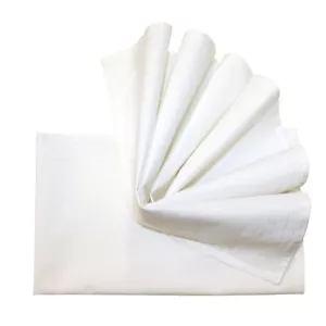 Toallas de plato saco de harina de 18"x28", paquete blanco de 2 - Imagen 1 de 1